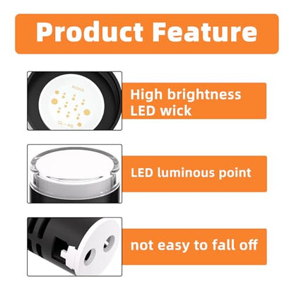 GASHER 10PCS 110V 20mA Energy Saving Indicator Light White - color: White