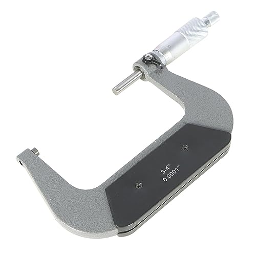 3-4 Inch Outside Micrometer 0.0001 Inch Accuracy Measuring Tool - size: 3-4 Inch