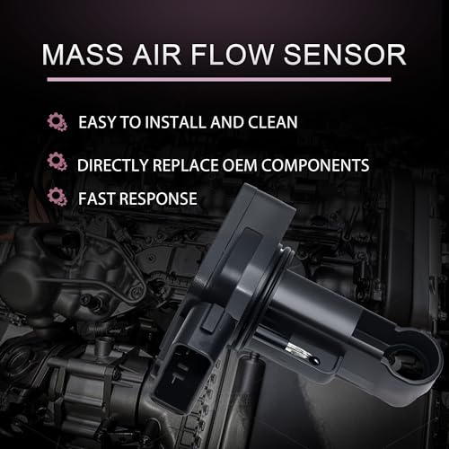 Mass Air Flow Sensor Meter MAF 22204-22010 fit for Toyota 4Runner Avalon Camry Celica Corolla FJ Cruiser Highlander Matrix Prius Rav4 Solara Tacoma Tundra Yaris,fit for Lexus ES300 GS300 GS430