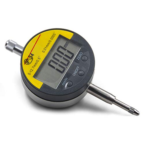 Digital Dial Indicator 0.01mm/0.0005inch, 0-12.7mm - style: 0.01mm