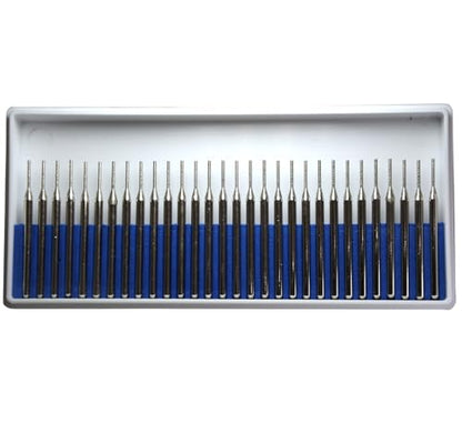 30Pcs Flat Cylinder Diamond Burrs,1mm Head Dia,3/32inch Shank,Grinding Sanding Sharpen Deburr Grind Abrasives Rotary Bits for Jewelry Glass Jade Stones Grout Die Steel - size: A10-3/32inch shank-150Grit