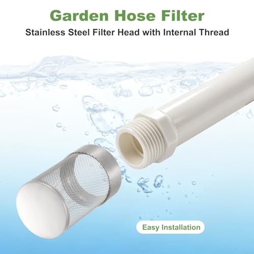uxcell 2 Inch 304 Stainless Steel Filter Head, Hose Suction Strainer - size: 2" (DN50)