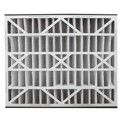 Air Bear 20x25x5 Pleated HVAC Air Filter MERV 8 (2-Pack) (actual size: 19.75" x 24.25" x 4.9" in.) compatible part number 255649-102