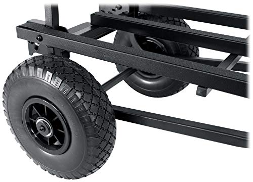 Rockville Rock Cart Pro Equipment Transport Utility Roller Cart 700 LB Capacity