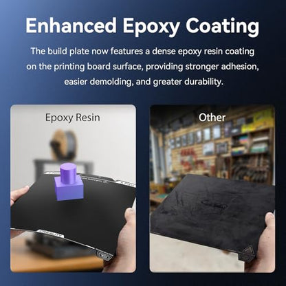 Creality K1 SE Epoxy Resin Build Plate 235×235mm EP Coated Magnetic Steel Bed Plate for Creality K1/K1C/K1 SE/Ender 3 V3 SE/Ender 3 V3 KE/Ender 3 V3/Ender 3/Ender 3 V2 - style: K1 SE EP Plate
