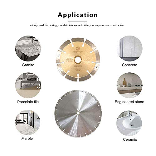 14 Inch Diamond Saw Blade for Concrete Stone Brick Masonry - size: 14" LSS