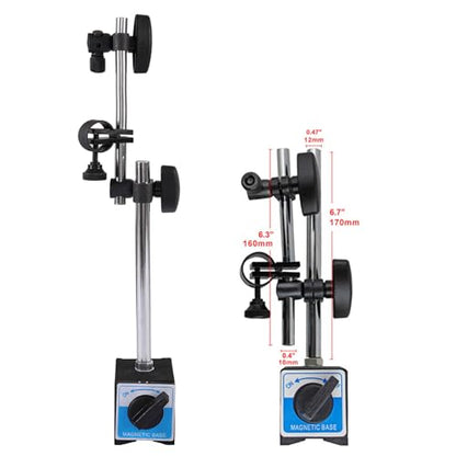 Qnkaa Magnetic Base Holder for Dial Indicator