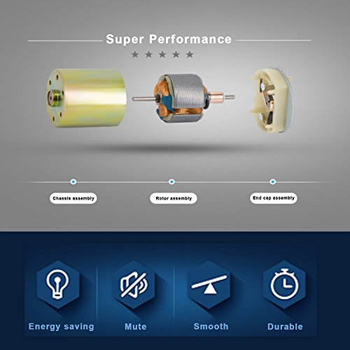 DC 12V 15RPM Turbo Worm Geared Motor High Torque Turbine Worm Gear Box Reduction Motor 6mm Shaft JSX600-370 - color: 15RPM, size: 12 Volt
