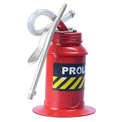 PROLUBE - M15R/F/BS 6-Ounce Pistol Grip Oil Can | Steel Pump | Rigid & Flexible Spout | Base Included (42232)