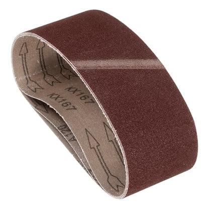 3 Pcs Sanding Belts 3 x 21 Inch 120 Grit Aluminum Oxide - size: 3 x 21 Inch(120 Grits)