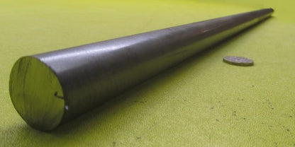 1215 Carbon Steel Round Rod 1.00" Diameter x 3 Foot Length 1 Piece