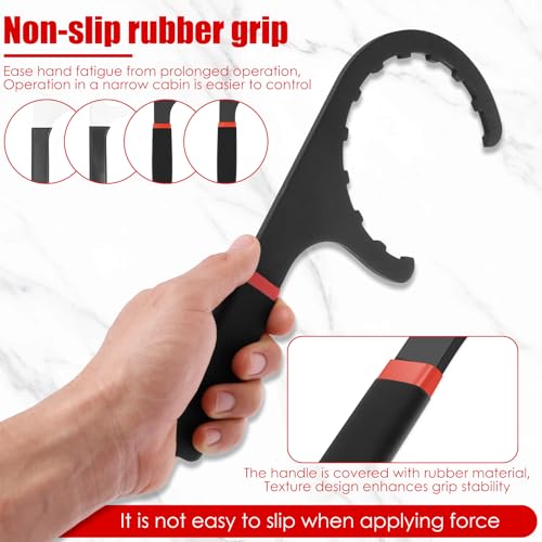 4 Pcs Fuel Filter Wrench Set 4.6 Inch, 5 Inch, 6 Inch, 8 Inch