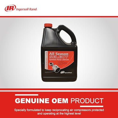 Ingersoll Rand All Season Select Synthetic Air Compressor Oil, 5 L