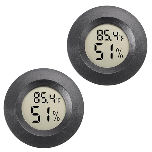Hygrometer Thermometer Digital Humidity Meter 2 Pack
