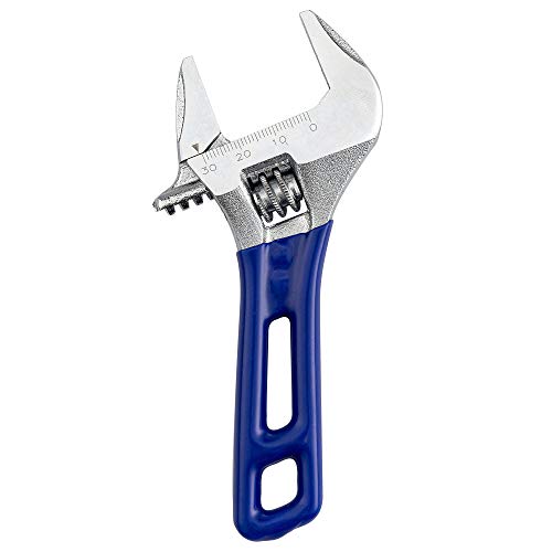 Large Opening Adjustable Wrench Spanner with Short Handle 5''(Max Opening: 30mm/1.2 inch) - size: 5"