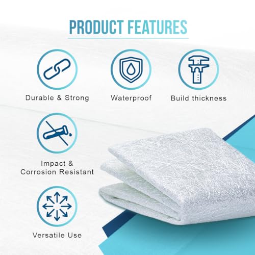 Fiberglass Chopped Strand Mat, 1.5 oz 38" x 5 Yards