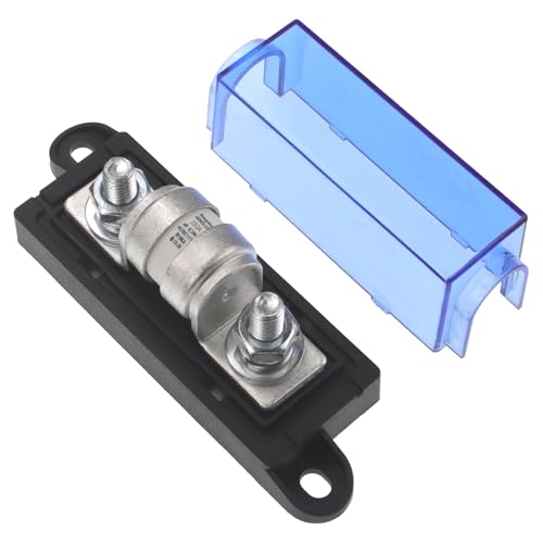 Class T Fuse Block 150V DC 350 Amp Class T Fuse Holder for Inverters,Car Audio Systems-Maximum Interruption Current 10,000 Amperes - size: 350A 150V Fuse Holder