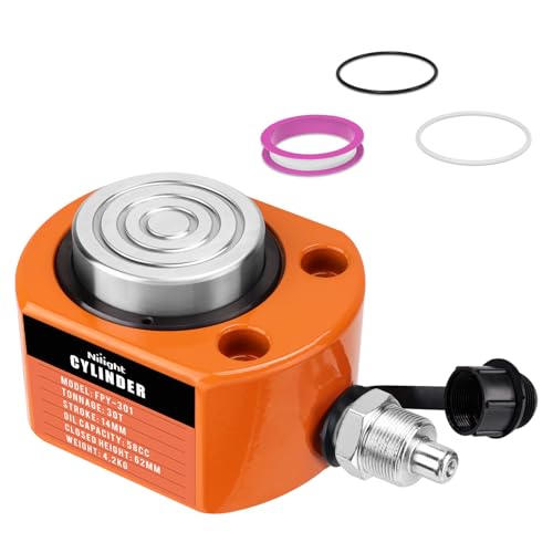 Nilight 30Ton Hydraulic Cylinder Jack Porta Power Ram Single Acting Lifting - size: 30T Jack