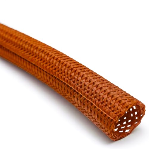 Electriduct 3/4" Hook Self Closing Wrap Around Sleeve - 25 Feet - Orange - color: Orange, size: 0.75 Inch