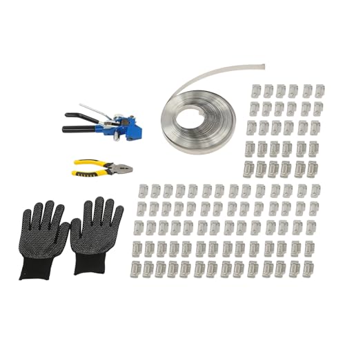 Strapping Banding Tool Kit Steel 304 Stainless Steel Band Tensioner Buckles