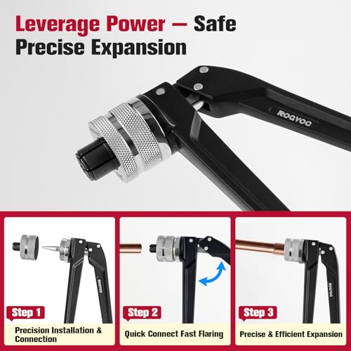 Copper Pipe Expander, Handheld Pump Type HVAC Swaging Tool