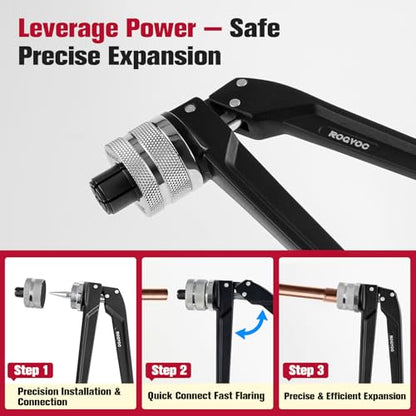 Copper Pipe Expander, Handheld Pump Type HVAC Swaging Tool