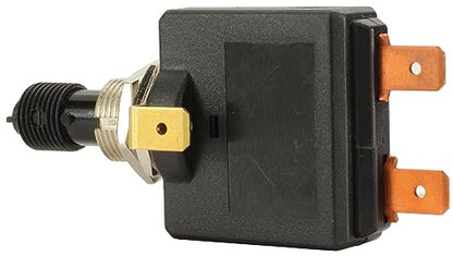 Fastronix 50A Push/Pull Switch with Green LED Indicator - color: Green