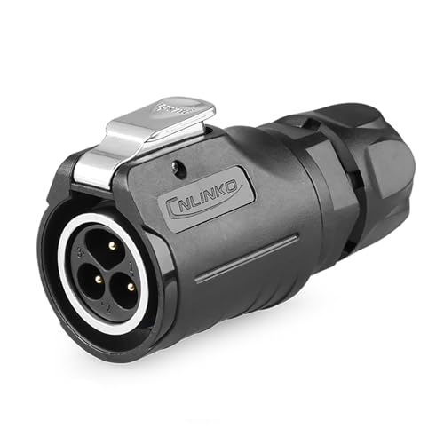 CNLINKO LP-16 3 PIN Industrial Waterproof Connector - style: 3 Pin