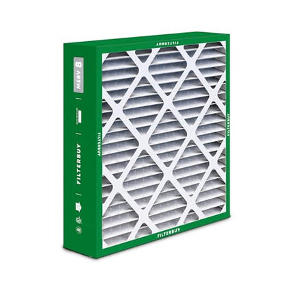 Filterbuy 17.5x21x5 Air Filter MERV 8 Dust & Allergy Defense (2-Pack) - size: 17.5x21x5