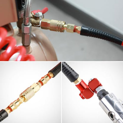 25PCS 1/4”NPT Air Compressor Hose Fittings