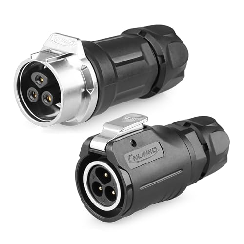CNLINKO LP-16 3 PIN Industrial Waterproof Connector - style: 3 Pin