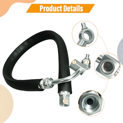 Power Steering Pressure Hose Compatible with Nissan Altima L4 2.5L