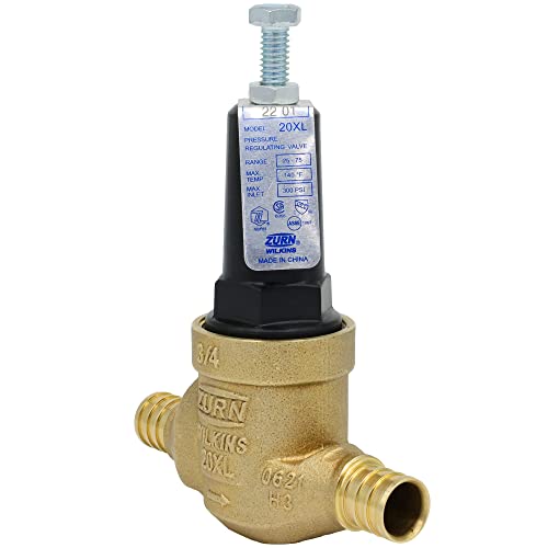 Zurn Wilkins 34-20XLPEX 3/4" 20XL Pressure Reducing Valve (Integral Crimp PEX x Crimp PEX)