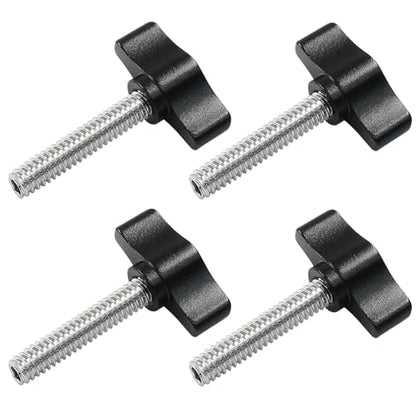 Murtenze 1/4"-20 x 1-1/4" Thumb Screw, 4 Pack - size: 1-1/4"
