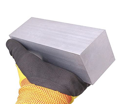 2" (50mm) X 2"(50mm) Square Aluminum Flat BAR 6" Long 2" 6061 General Purpose Plate,T6511 Solid New Mill Stock - size: 1PCS 2" X 2"X 6"