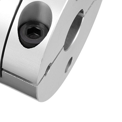 uxcell 12.7mmx15mm Clamp Tight Motor Shaft 2 Diaphragm Coupling Coupler - size: 12.7-15mm