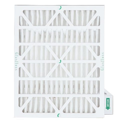 Glasfloss 20x24x4 MERV 10 Pleated AC Furnace Air Filters. 2-Pack