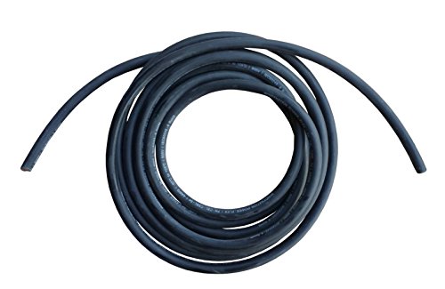 8 Gauge 8 AWG 75 Feet Black Welding Battery Pure Copper Flexible Cable Wire - Car, Inverter, RV, Solar by WindyNation - color: Black, size: 75 ft