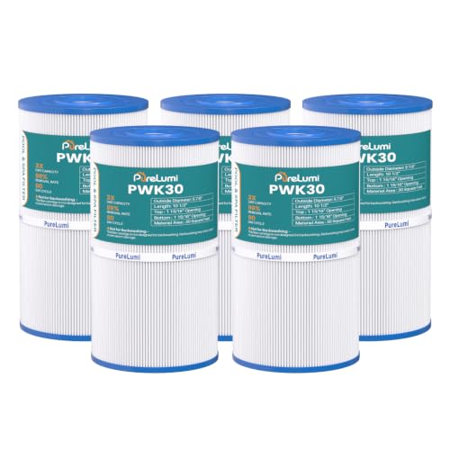 PWK30 Spa Filter Replaces 31489, FC-3915, P/N0969601, 71825, 73178, 5 Pack - size: 5PACK