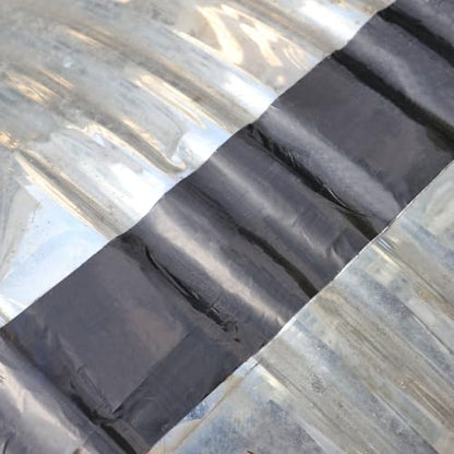 BOMEI PACK Black Aluminum Tape - HVAC Sealing & Patching Hot & Cold Air Duct Tape - 4 Inch - size: 4 Inch