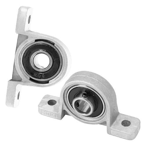 KP08 Pillow Block Bearing Flange Bearing, 0.31 inch / 8mm - size: 8mm / KP08, style: KP08