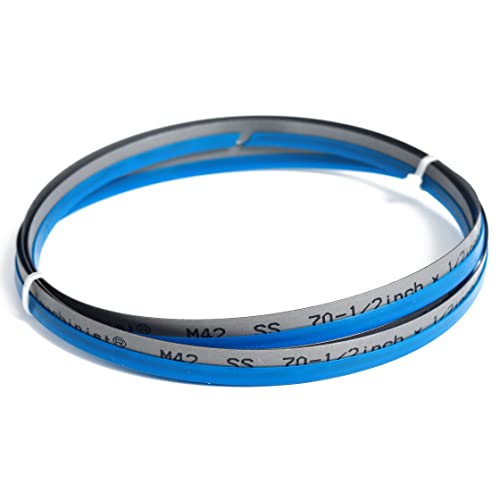 Imachinist S70121214SS 70-1/2" x 1/2" x 14TPI Bandsaw Blades for Stainless - size: 14TPI