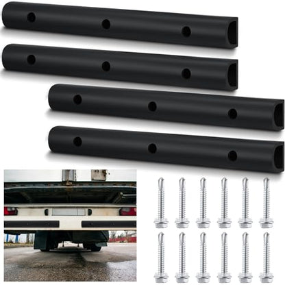 4 Pcs 20''Universal Rubber Bumper Strip Compatible with Luverne 2090616‑2