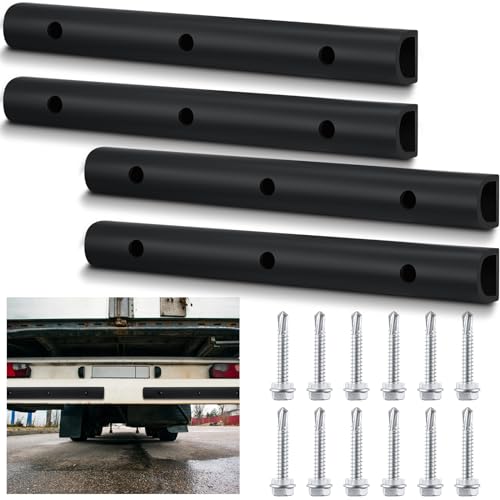 4 Pcs 20''Universal Rubber Bumper Strip Compatible with Luverne 2090616‑2