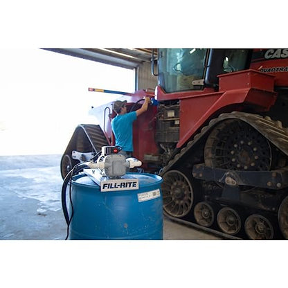 Fill-Rite DF120DAN520 120V 8 GPM Diesel Exhaust Fluid (DEF) Transfer Pump w/Drum Mount Package & Automatic Nozzle - style: 120V Drum Mount w/Auto
