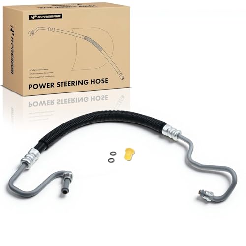 A-Premium Power Steering Pressure Hose Line Assembly, Pump To Gear