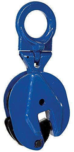Vestil EPC-20 Steel Vertical Plate Clamp 2,000 Lb. Capacity Blue