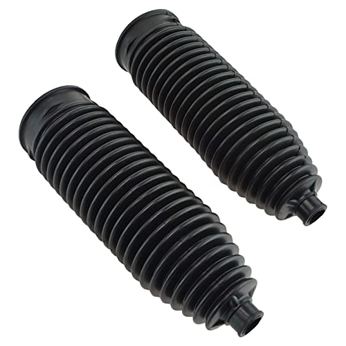 TRQ Front Driver & Passenger Side Inner & Outer Steering Kit Steering Rack - style: PSA28691