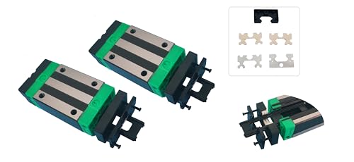 HGH35CA Linear Slider Bearing, 2pcs HGH35CA Square Bearing Slider Block for CNC Linear Guide and Machines - size: HGH35