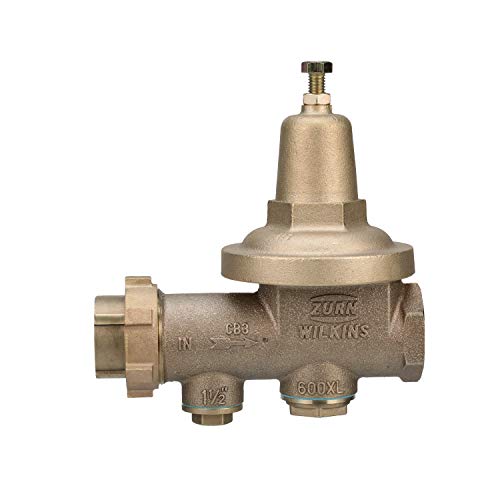Zurn Wilkins 112-600XLHR 1-1/2" 600XL Pressure Reducing Valve with a spring range from 75 PSI to 125 PSI, factory set at 85 PSI - size: 1.5 Inch